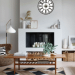 Wooden Silent Non-Ticking Wall Clock for Home Stylish Latest Designer Wall Clock for Home Living Room Bedroom Office Hall